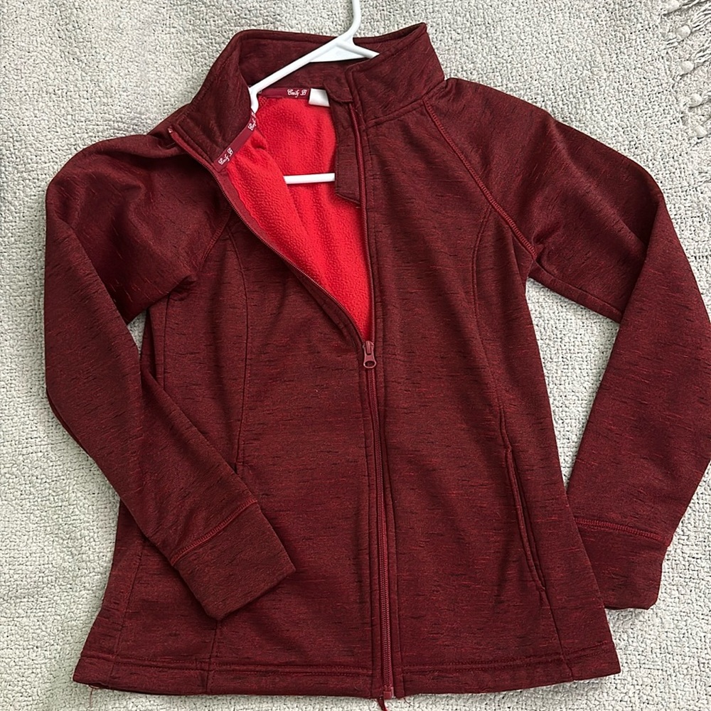 Emily B jacket - S - Comfortable, fitted, red
